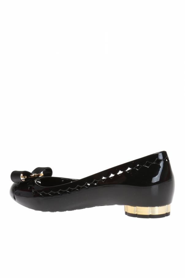 salvatore ferragamo jelly 1 ballerina flats